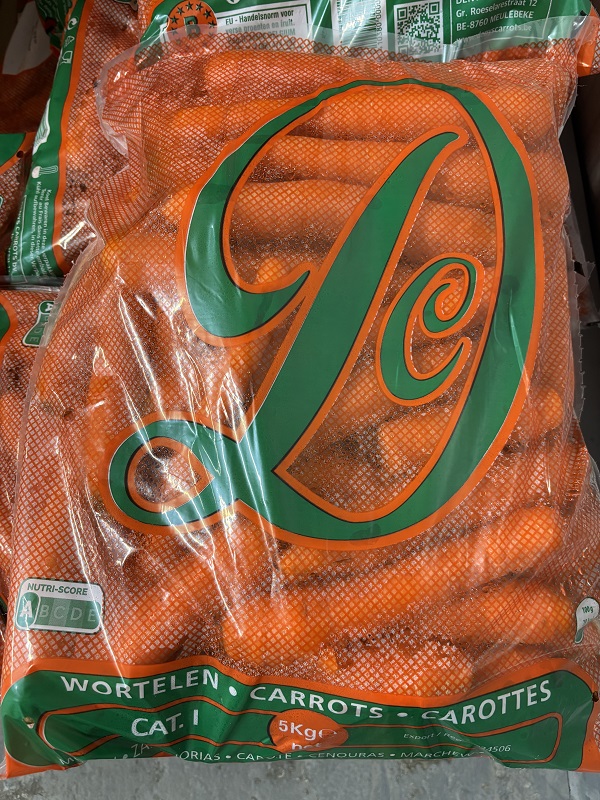 CAROTTE  5 KG BELG