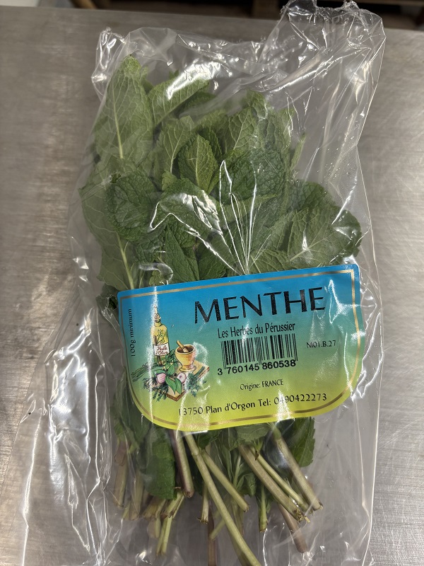 HERBE MENTHE 100G FR